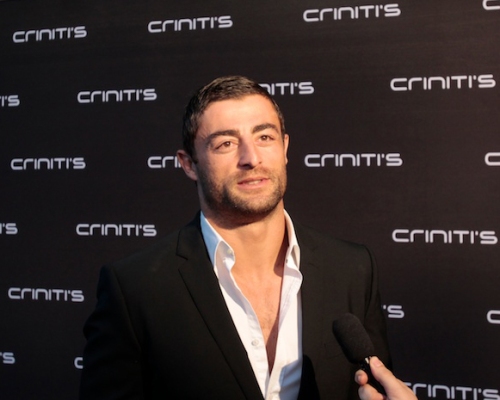 Rooster's star Anthony Minichiello 